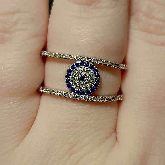 Evil Eye Ring - Picture 1 of 3